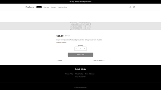 Thumbnail of zephorafeel.com