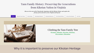 Thumbnail of tannfamilyhistory.com