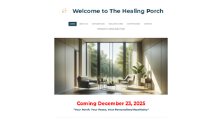 Thumbnail of healingporchpsychiatry.com