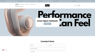 Thumbnail of avenofficial.com