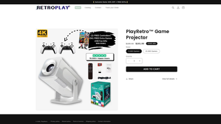 Thumbnail of theplayretro.com