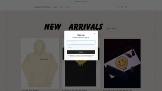 Thumbnail of reqlockclothing.com