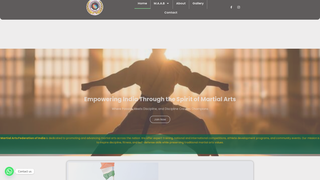 Thumbnail of martialartsfederationofindia.com
