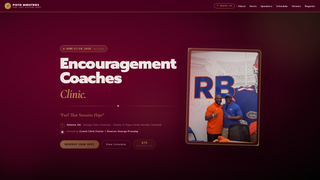 Screenshot of pistisministries.com