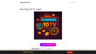 Thumbnail of running10tv.com