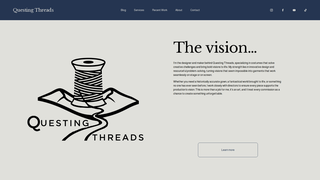 Thumbnail of questingthreads.com