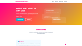 Thumbnail of approvedirectfinance.com