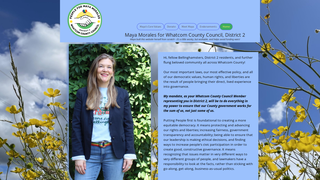 Screenshot of mayamorales.com