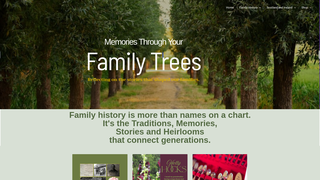 Thumbnail of memoriesthroughyourfamilytrees.com