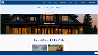 Thumbnail of greatmarcysonslimited.com