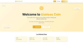 Thumbnail of the-useless.com