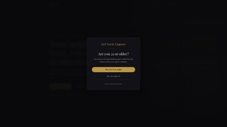 Screenshot of delnorteliquors.com