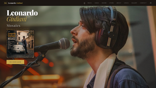 Screenshot of leogiuliani.com