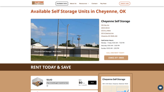 Thumbnail of cheyenneselfstorage.net
