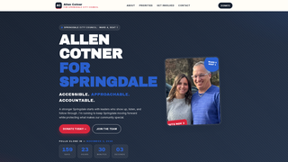 Screenshot of cotner4springdale.com