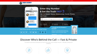 Thumbnail of lookupauthority.com