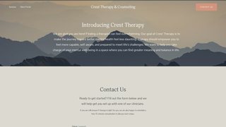 Thumbnail of cresttherapycounseling.com