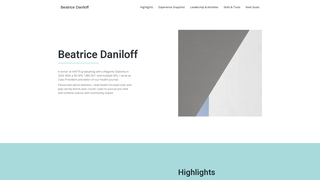 Thumbnail of beatricedaniloff.com