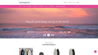Thumbnail of wavequests.com