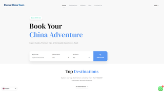 Thumbnail of eternalchinatours.com