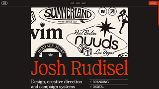 Screenshot of joshrudisel.com