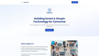 Thumbnail of ingeniumv-tech.com