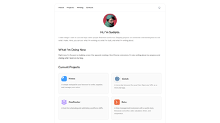 Thumbnail of sudipto.org