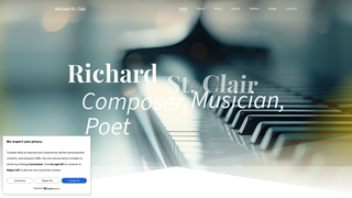 Thumbnail of richardstclairmusic.com