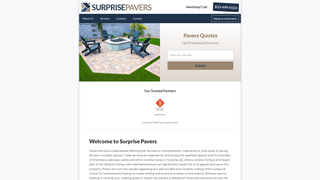 Thumbnail of surprisepaverservices.com