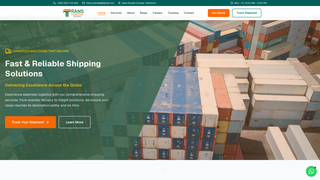 Screenshot of transcoastaldelivery.com