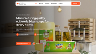 Screenshot of liwariedibleoil.com