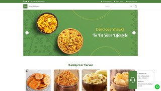 Thumbnail of shreeammanfoods.com
