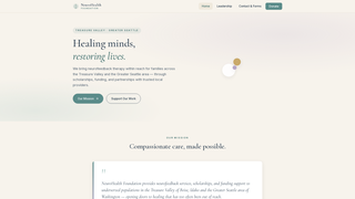 Screenshot of neurohealthfoundation.com
