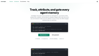 Screenshot of memledger.com