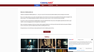 Thumbnail of celebrityjailed.com