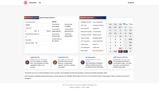 Thumbnail of moneycalc.net
