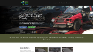Thumbnail of greenmetalautosalvage.com