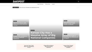 Thumbnail of dakipost.com