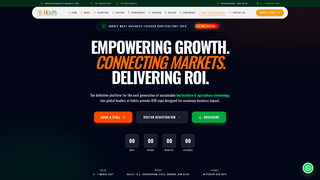 Screenshot of hortiagriindiaexpo.com