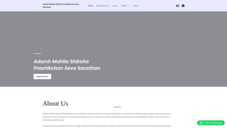 Thumbnail of adarshnursinginstitutechuru.com
