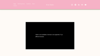 Thumbnail of erinyoder.com
