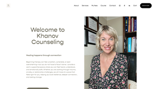 Screenshot of khanovcounseling.com