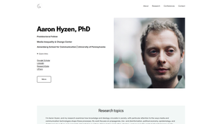 Thumbnail of aaronhyzen.com