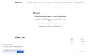 Thumbnail of alayeari.com