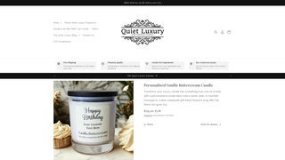 Thumbnail of quietluxuryfragrance.com