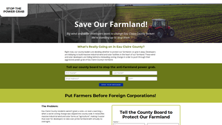 Thumbnail of saveeauclairefarms.com
