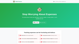 Thumbnail of slothfinance.com