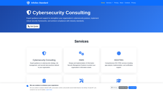 Thumbnail of infosecstandard.com