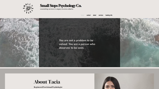 Thumbnail of smallstepspsychology.com