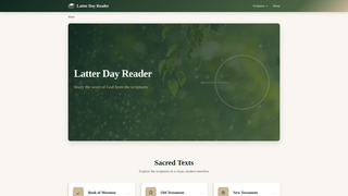 Thumbnail of latterdayreader.com